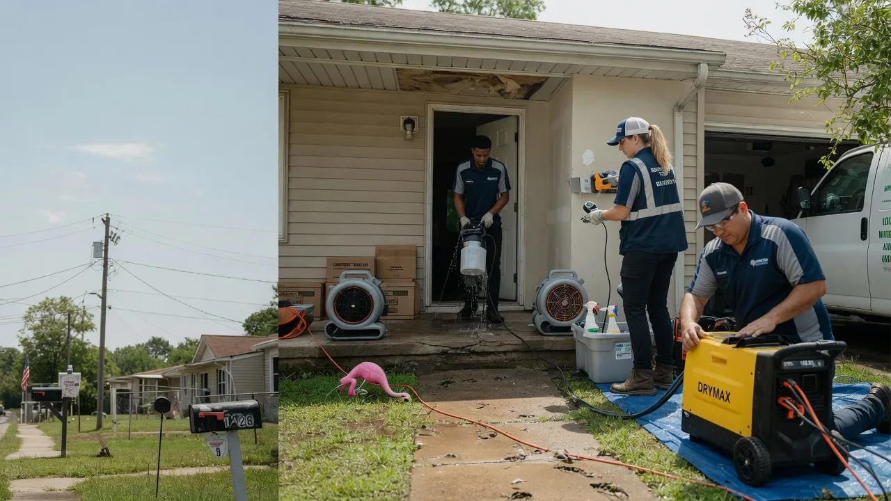 Storm Damage Water Removal in Modoc, IL near me